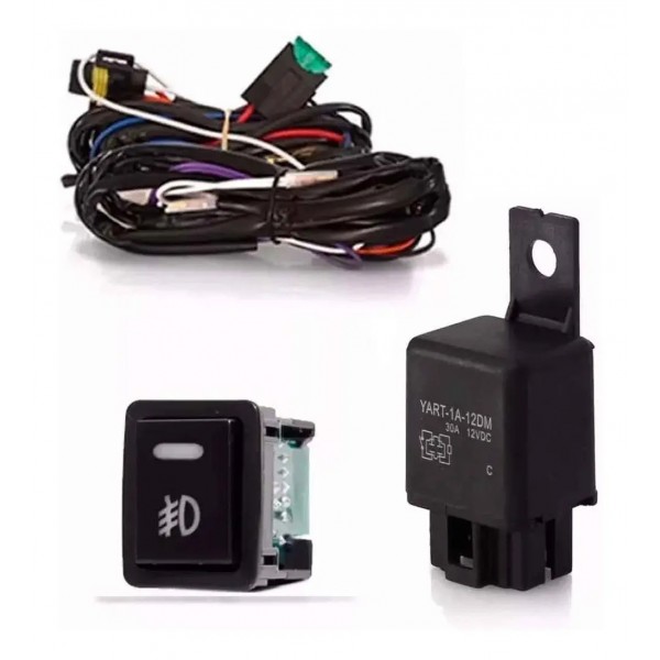 Kit Farol Milha Neblina Sentra 2013 À 2016 Friso Cromado Transparente