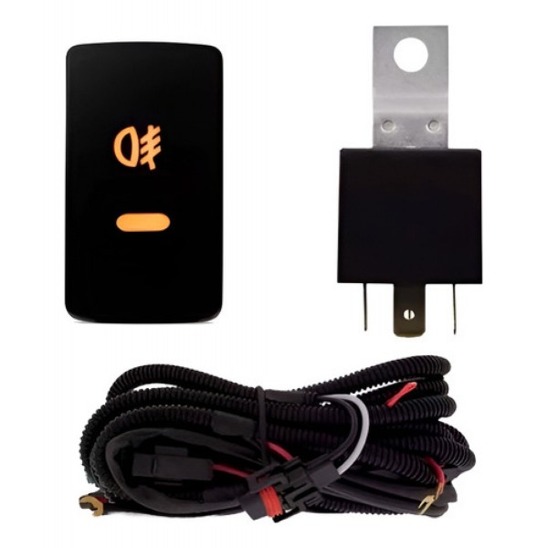 Kit Farol Auxiliar Versa 2015/2017 Com Tela Friso Cromado