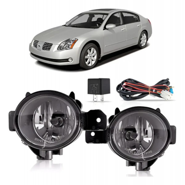 Kit Farol Milha Auxiliar Maxima 04 A 2005 Completo Promoçã