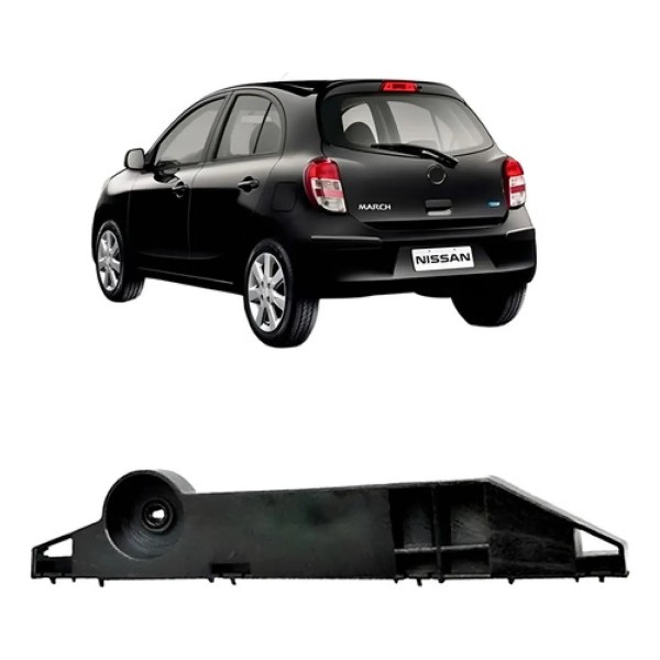 Guia Suporte Parachoque Traseiro March 2015 A 2017 Oferta