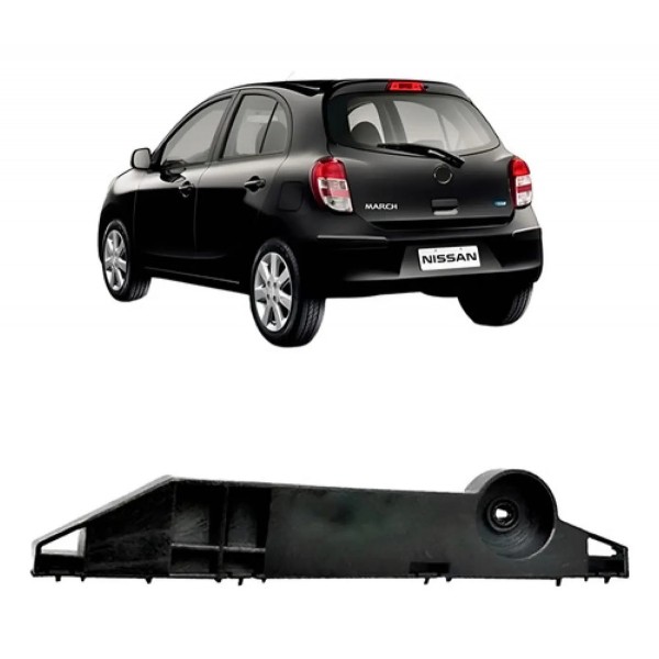 Guia Suporte Parachoque Traseiro March 2010 A 2014 Oferta