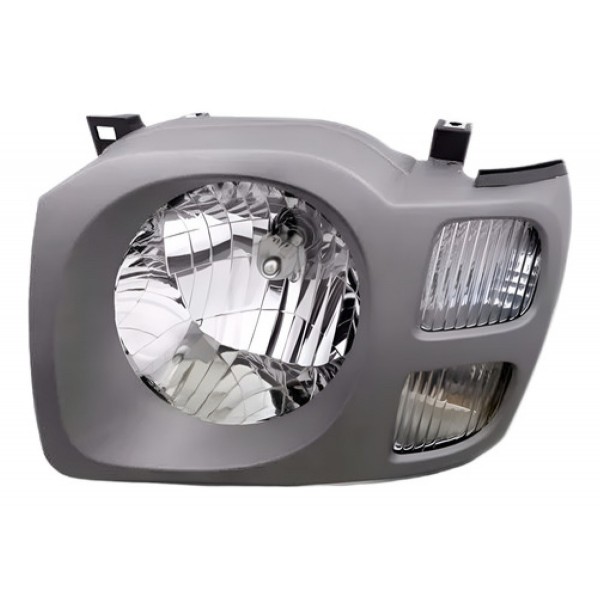 Farol Xterra 2003 2004 2005 2006 Moldura Cinza
