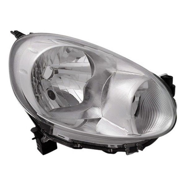 Farol Dianteiro Para Nissan March 2011 A 2013 Cromado Manual