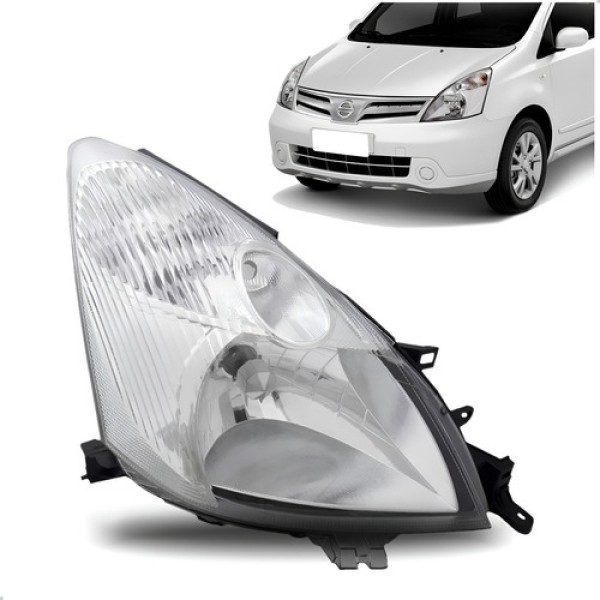 Farol Para Nissan Livina 2009 2010 2011 2012 2013 2014