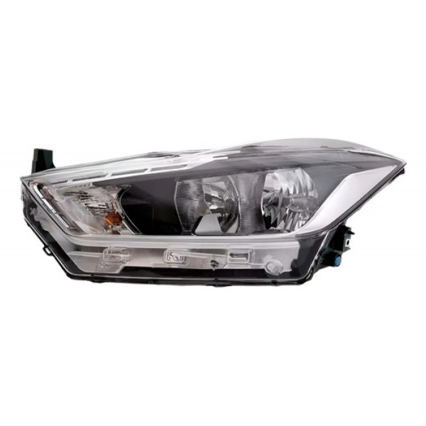 Farol Kicks 2017 18 19 20 2021 Com Motor Sem Projetor S/ Led