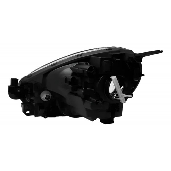Farol Para Nissan March 2011 2012 2013 Cromado Manual