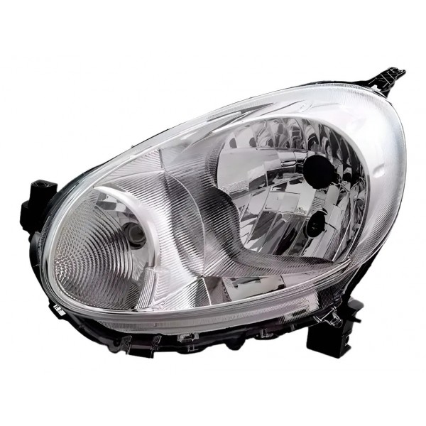 Farol Para Nissan March 2011 2012 2013 Cromado Manual