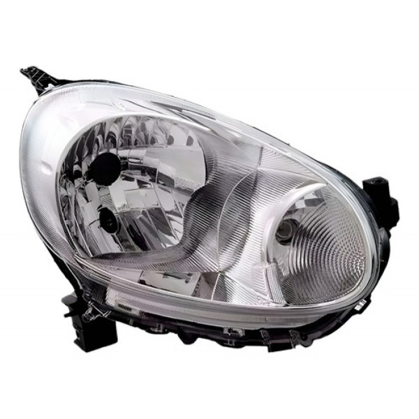 Farol Para Nissan March 2011 2012 2013 Cromado Manual
