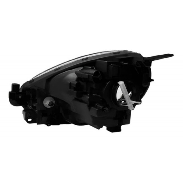 Farol Para Nissan March 2011 2012 2013 Cromado Manual