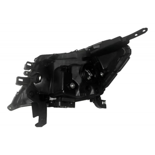 Farol Manual Para Nissan Frontier 2017 A 2021 Mascara Negra