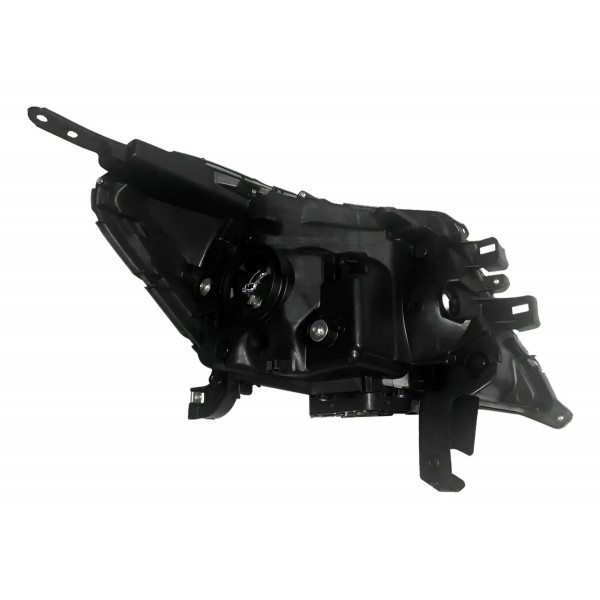 Farol Manual Para Nissan Frontier 2017 A 2021 Mascara Negra