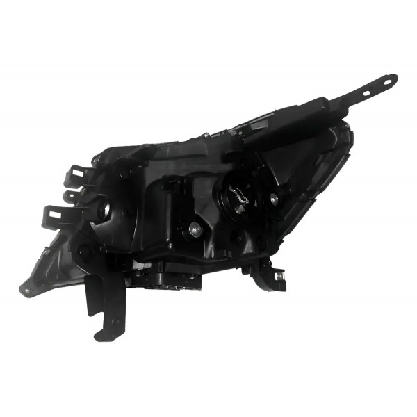 Farol Manual Para Nissan Frontier 2017 A 2021 Mascara Negra