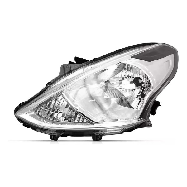 Par Farol Manual Cromado Versa 2016 2017 2018 2019 Ambos Lados