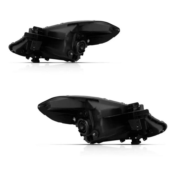 Par Farol Manual Cromado Versa 2016 2017 2018 2019 Ambos Lados