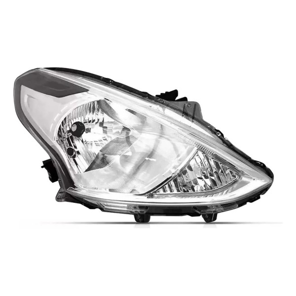 Farol Versa 2015 2016 2017 2018 2019 Foco Simples Cromado