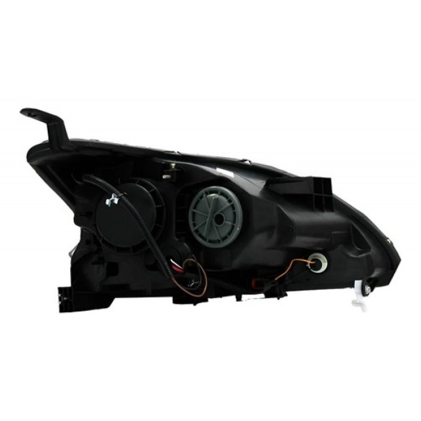 Farol Para Nissan Sentra 2014 2015 2016 Cromado Com Led