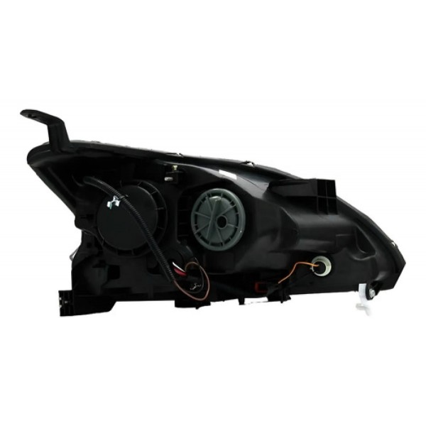 Farol Cromado Com Led Sentra 2014 A 2016
