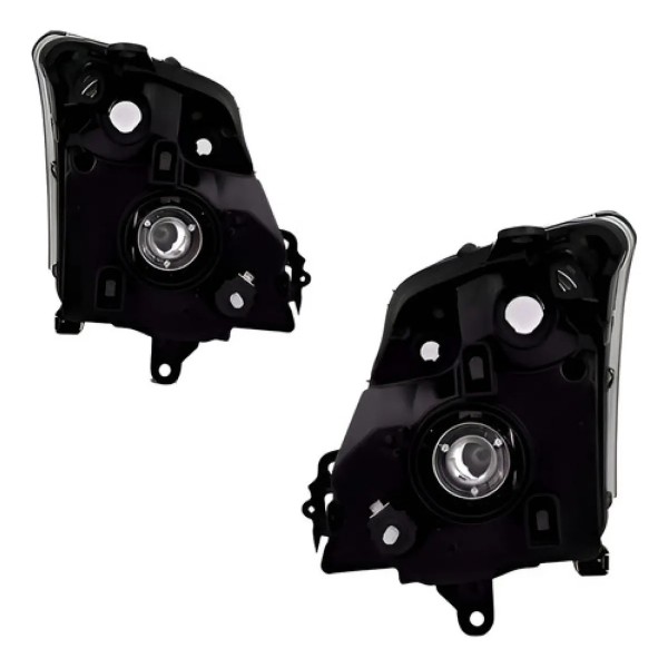 Par Farol Cromado Sentra 2010 A 2013