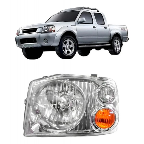 Farol Frontier 03 04 05 2006 2007 Foco Simples Cromomix