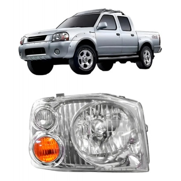 Farol Frontier 03 04 05 2006 2007 Foco Simples Cromomix