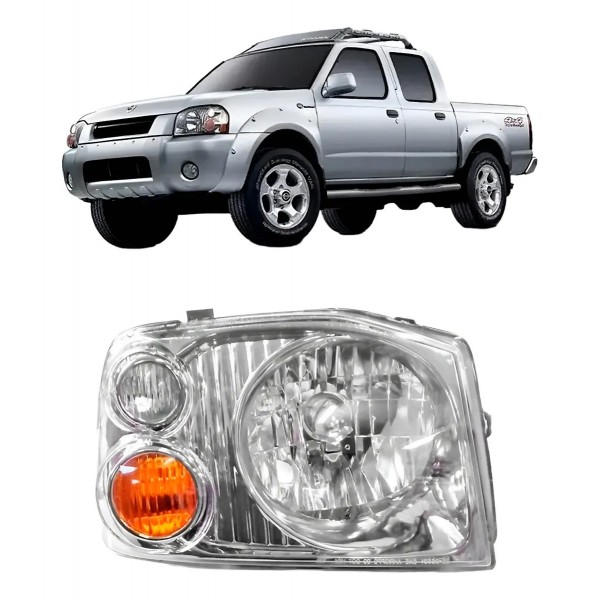 Farol Frontier 03 04 05 2006 2007 Foco Simples Cromomix