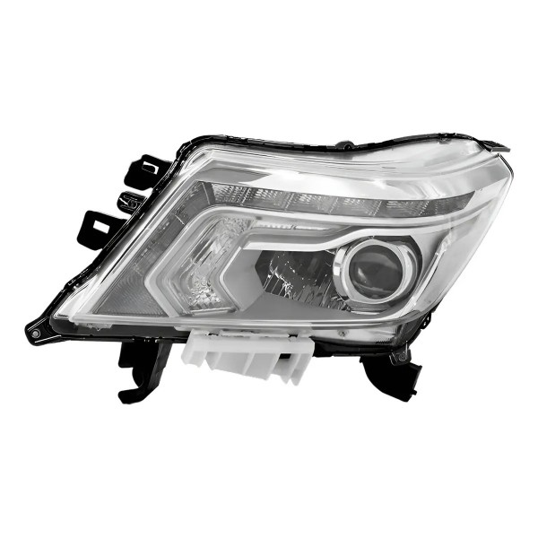 Farol Cromado Manual Frontier 2017 A 2020 C/ Led