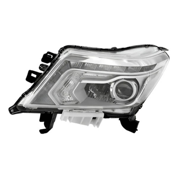 Farol Cromado Manual Frontier 2017 A 2020 C/ Led