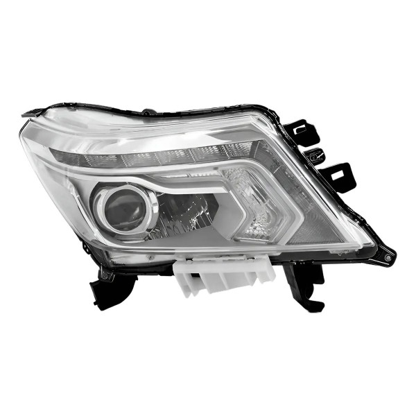 Farol Cromado Manual Frontier 2017 A 2020 C/ Led