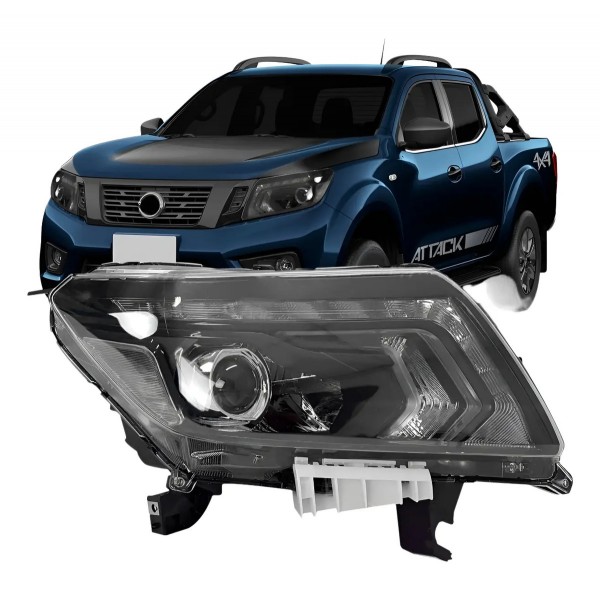 Farol Frontier Attack Máscara Negra Manual 2017/2019 S/led