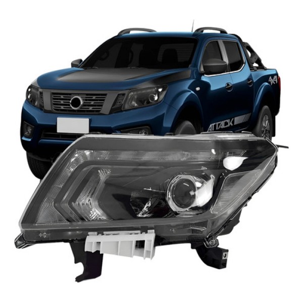 Farol Frontier Attack Máscara Negra Manual 2017/2019 S/led