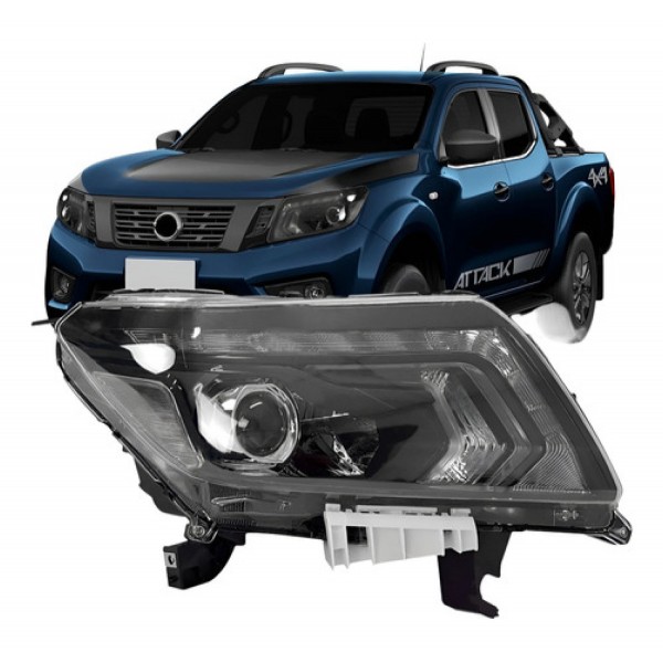 Farol Frontier Attack Máscara Negra Manual 2017/2019 S/led