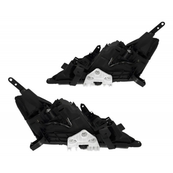 Jogo Farol Frontier Attack Mascara Negra Manual S Led 17/19