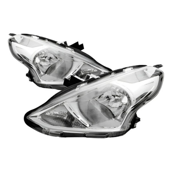 Par Farol Versa 2016 2017 2018 Manual Cromado