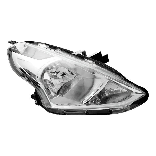 Farol Versa 2016 2017 2018 Manual Cromado