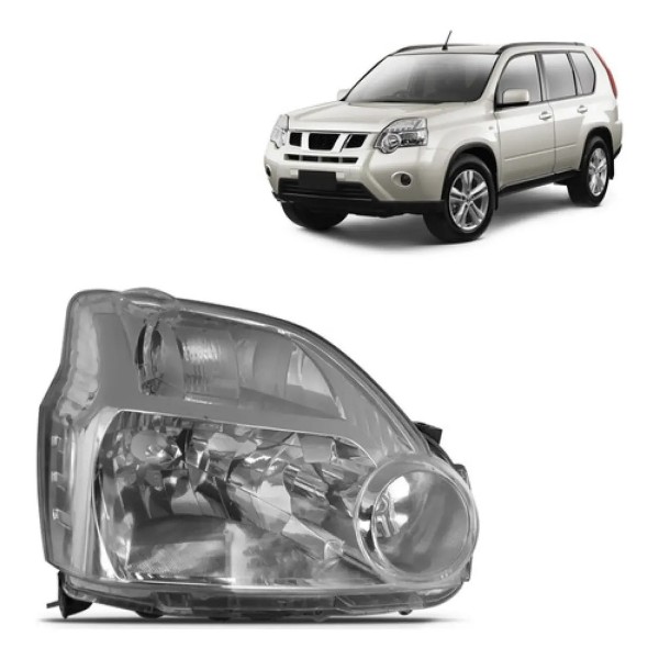 Farol X-trail 2009 2010 2011 2012 Manual