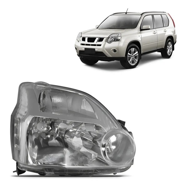 Farol X-trail 2009 2010 2011 2012 Manual