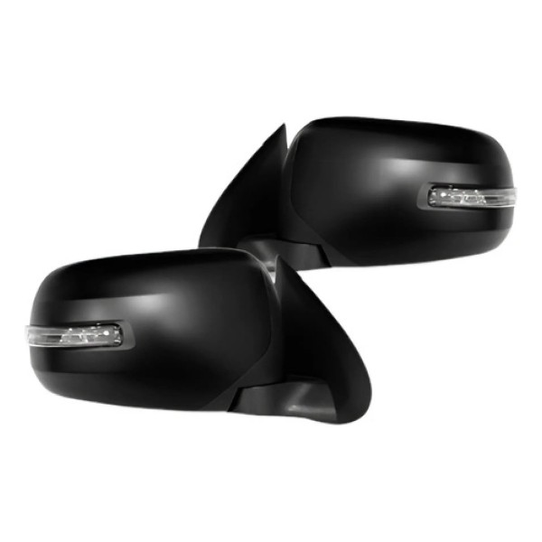 Par Retrovisor Triton 2017 18 2019 Eletrico Com Pisca Preto