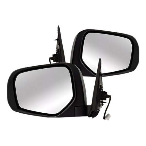 Par Retrovisor Externo Triton 2017 18 2019 Eletrico Cromado