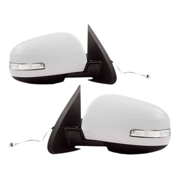 Par Retrovisor Outlander 14 A 18 Elétrico Com Pisca Primer