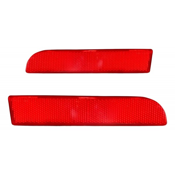 Par Refletor Parachoque Traseiro Asx 2011 2012 2013 14 2015 Vermelho