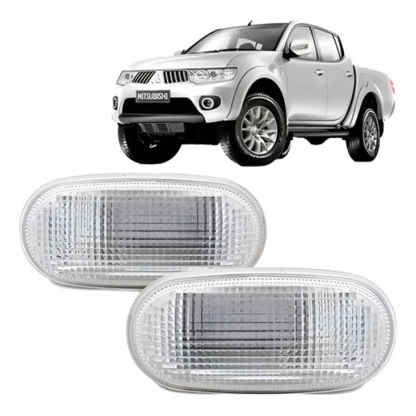 Par Pisca Lateral L200 Triton Cristal 2007 A 2016