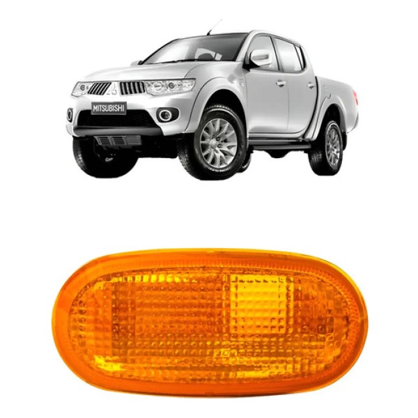 Pisca Lateral L200 Triton Âmbar 2007 A 2016