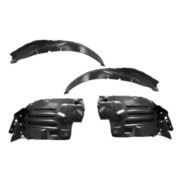 Kit Jogo Parabarro L200 Triton 2017 A 2020 4 Peças Dianteir
