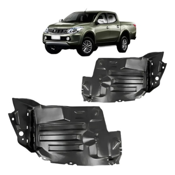 Par Parabarro Dianteiro L200 Triton 17 A 20 Parte Dianteira