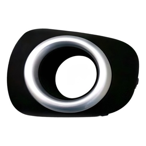 Moldura Milha Auxiliar Triton 2012 2013 Com Furo Aro Cinza