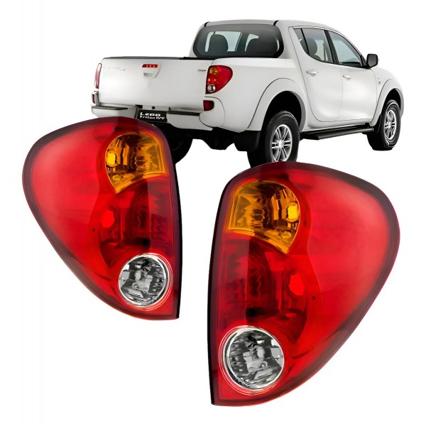 Par Lanterna Traseira L200 Triton 2007 A 2016 Ambos Lados