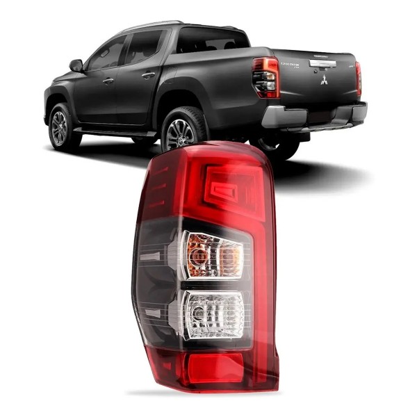 Lanterna Traseira Mitsubishi L200 Triton 2021 2022 Sem Led