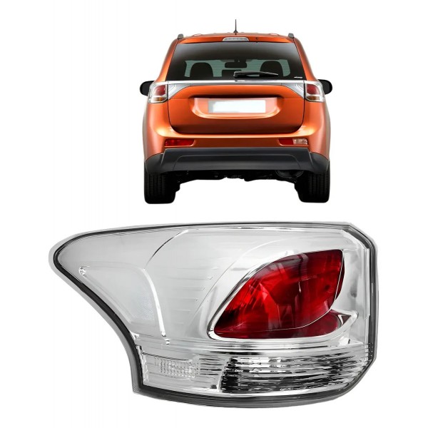 Lanterna Para Mitsubishi Outlander 2014 2015 Canto Traseira