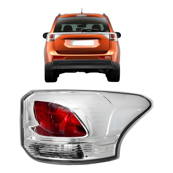 Lanterna Para Mitsubishi Outlander 2014 2015 Canto Traseira