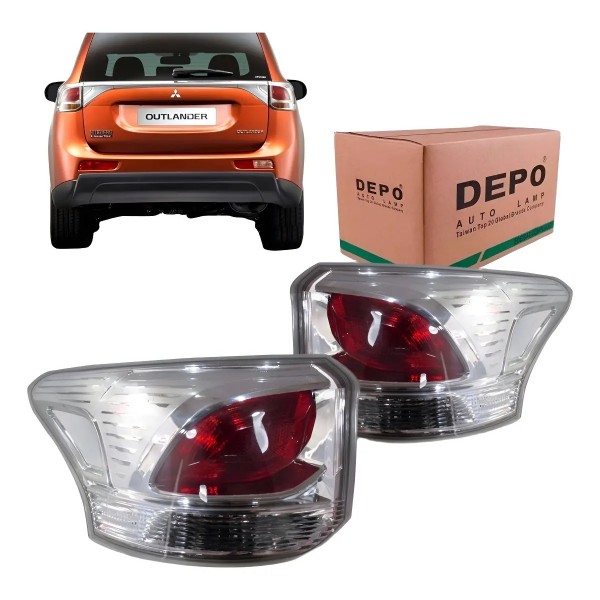 Lanterna Traseira Outlander 2014 2015 Canto Depo